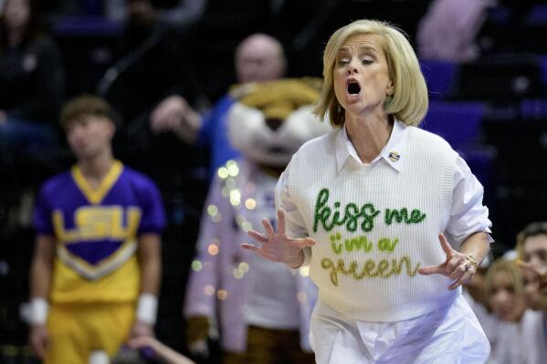 Michigan LSU clash means Kim vs. Kim III in March Madness AP News